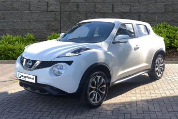 SPOTICAR Nissan Juke 1.6 Tekna Euro 6 5dr Used Car - Suv Petrol White - Rugby - 1200636512_2