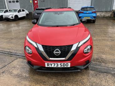SPOTICAR Nissan Juke 1.0 Dig-t Acenta Dct Auto Euro 6 (s/s) 5dr Used Car - Suv Petrol Red - Pontypridd - 1200640583_2