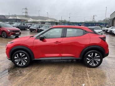 SPOTICAR Nissan Juke 1.0 Dig-t Acenta Dct Auto Euro 6 (s/s) 5dr Used Car - Suv Petrol Red - Pontypridd - 1200640583_4