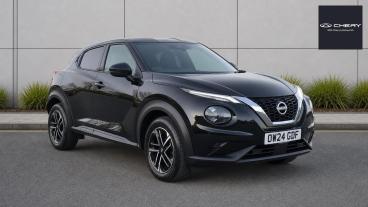SPOTICAR Nissan Juke 1.0 Dig-t N-connecta Dct Auto Euro 6 (s/s) 5dr Used Car - Suv Petrol Black - Letchworth - 1200640705_1