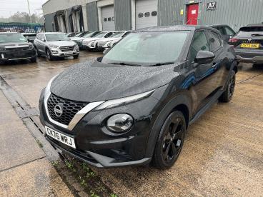 SPOTICAR Nissan Juke 1.0 Dig-t N-connecta Euro 6 (s/s) 5dr Used Car - Suv Petrol Black - Pontypridd - 1200642934_3