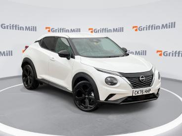 SPOTICAR Nissan Juke 1.6 N-connecta Auto Euro 6 5dr Used Car - Suv Hybrid White - Pontypridd - 1200642942_1