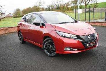 SPOTICAR Nissan Leaf 39kwh N-connecta Auto 5dr Used Car - Saloon Electric Red - Ballymena County Antrim - 1200559773_2