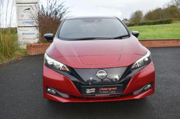 SPOTICAR Nissan Leaf 39kwh N-connecta Auto 5dr Used Car - Saloon Electric Red - Ballymena County Antrim - 1200559773_5