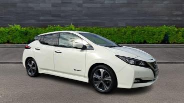 SPOTICAR Nissan Leaf 40kwh Tekna Auto 5dr Used Car - Saloon Electric White - Telford - 1200585562_1