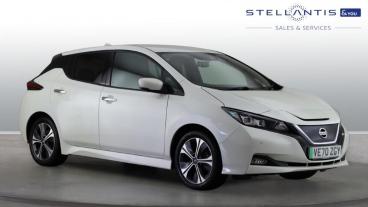 SPOTICAR Nissan Leaf 40kwh Tekna Auto 5dr Used Car - Saloon Electric White - Coventry - 1200589765_1