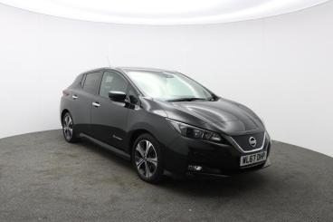 SPOTICAR Nissan Leaf 40kwh 2.zero Auto 5dr Used Car - Saloon Electric Black - Truro - 1200628023_1