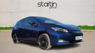 SPOTICAR Nissan Leaf 59kwh E+ Tekna Auto 5dr Used Car - Saloon Electric Blue - Redditch - 1200635389_1