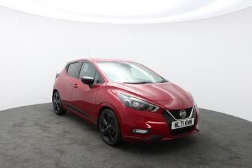 SPOTICAR Nissan Micra 1.0 Ig-t N-sport Xtron Euro 6 (s/s) 5dr Used Car - City Car Petrol Red - Truro - 1200540863_1