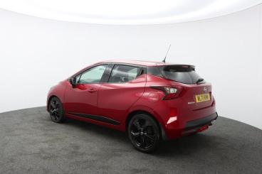 SPOTICAR Nissan Micra 1.0 Ig-t N-sport Xtron Euro 6 (s/s) 5dr Used Car - City Car Petrol Red - Truro - 1200540863_5
