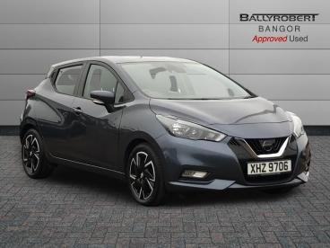 SPOTICAR Nissan Micra 1.0 Ig-t Acenta Euro 6 (s/s) 5dr Used Car - City Car Petrol Grey - Bangor - 1200549156_1