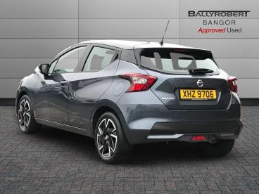 SPOTICAR Nissan Micra 1.0 Ig-t Acenta Euro 6 (s/s) 5dr Used Car - City Car Petrol Grey - Bangor - 1200549156_2