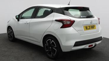 SPOTICAR Nissan Micra 1.0 Ig-t Acenta Euro 6 (s/s) 5dr Used Car - City Car Petrol White - Truro - 1200549255_5