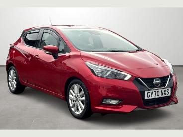 SPOTICAR Nissan Micra 1.0 Ig-t Acenta Xtron Euro 6 (s/s) 5dr Used Car - City Car Petrol Red - Eastbourne - 1200551253_1