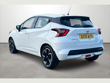 SPOTICAR Nissan Micra 1.0 Ig-t Acenta Euro 6 (s/s) 5dr Used Car - City Car Petrol White - Eastbourne - 1200551256_3