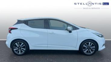 SPOTICAR Nissan Micra 0.9 Ig-t Acenta Euro 6 (s/s) 5dr Used Car - City Car Petrol White - Stockport - 1200560355_2