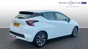 SPOTICAR Nissan Micra 0.9 Ig-t Acenta Euro 6 (s/s) 5dr Used Car - City Car Petrol White - Stockport - 1200560355_3