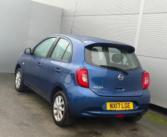 SPOTICAR Nissan Micra 1.2 Acenta Euro 6 5dr Used Car - City Car Petrol Blue - Darlington - 1200562210_3