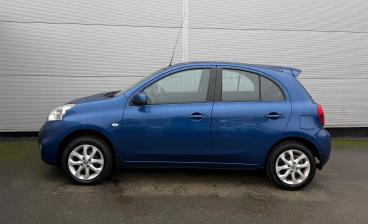 SPOTICAR Nissan Micra 1.2 Acenta Euro 6 5dr Used Car - City Car Petrol Blue - Darlington - 1200562210_4