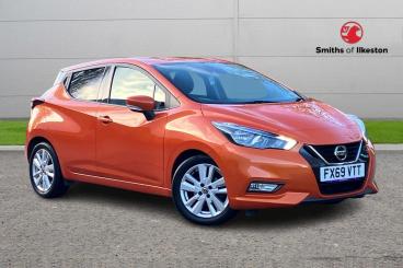 SPOTICAR Nissan Micra 1.0 Ig-t Acenta Xtron Euro 6 (s/s) 5dr Used Car - City Car Petrol Orange - Ilkeston - 1200562787_1