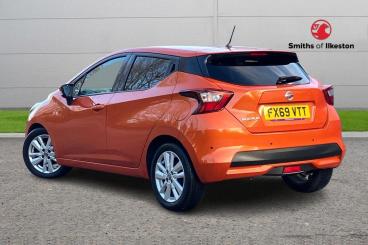 SPOTICAR Nissan Micra 1.0 Ig-t Acenta Xtron Euro 6 (s/s) 5dr Used Car - City Car Petrol Orange - Ilkeston - 1200562787_3