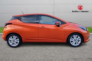 SPOTICAR Nissan Micra 1.0 Ig-t Acenta Xtron Euro 6 (s/s) 5dr Used Car - City Car Petrol Orange - Ilkeston - 1200562787_4