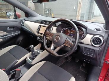 SPOTICAR Nissan Micra 1.0 Ig-t Tekna Euro 6 (s/s) 5dr Used Car - City Car Petrol Red - Aylesbury - 1200566635_5