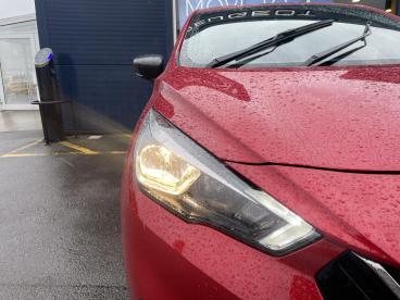 SPOTICAR Nissan Micra 1.0 Ig-t N-sport Xtron Euro 6 (s/s) 5dr Used Car - City Car Petrol Red - Watford - 1200569171_3