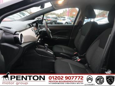 SPOTICAR Nissan Micra 1.0 Ig-t Acenta Xtron Euro 6 (s/s) 5dr Used Car - City Car Petrol Black - Christchurch - 1200573760_3