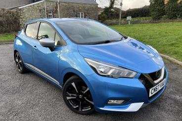 SPOTICAR Nissan Micra 0.9 Ig-t N-connecta Euro 6 (s/s) 5dr Used Car - City Car Petrol Blue - Bridgend - 1200578367_1