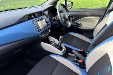 SPOTICAR Nissan Micra 0.9 Ig-t N-connecta Euro 6 (s/s) 5dr Used Car - City Car Petrol Blue - Bridgend - 1200578367_2