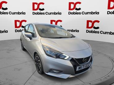 SPOTICAR Nissan Micra 1.0 Ig-t Acenta Xtron Euro 6 (s/s) 5dr Used Car - City Car Petrol Silver - Workington - 1200590624_1