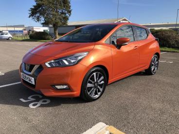 SPOTICAR Nissan Micra 0.9 Ig-t Acenta Limited Edition Euro 6 (s/s) 5dr Used Car - City Car Petrol Orange - Bridgend - 1200590736_3
