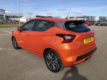 SPOTICAR Nissan Micra 0.9 Ig-t Acenta Limited Edition Euro 6 (s/s) 5dr Used Car - City Car Petrol Orange - Bridgend - 1200590736_5