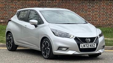 SPOTICAR Nissan Micra 1.0 Ig-t Acenta Xtron Euro 6 (s/s) 5dr Used Car - City Car Petrol Silver - Hemel Hempstead - 1200595399_1