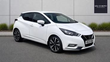 SPOTICAR Nissan Micra 1.0 Ig-t Tekna Xtron Euro 6 (s/s) 5dr Used Car - City Car Petrol White - Letchworth - 1200611405_1
