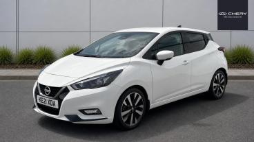 SPOTICAR Nissan Micra 1.0 Ig-t Tekna Xtron Euro 6 (s/s) 5dr Used Car - City Car Petrol White - Letchworth - 1200611405_3