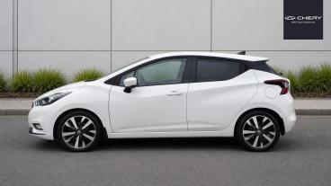 SPOTICAR Nissan Micra 1.0 Ig-t Tekna Xtron Euro 6 (s/s) 5dr Used Car - City Car Petrol White - Letchworth - 1200611405_4