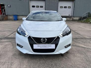 SPOTICAR Nissan Micra 1.0 Ig-t Acenta Xtron Euro 6 (s/s) 5dr Used Car - City Car Petrol White - Pontypridd - 1200615972_2