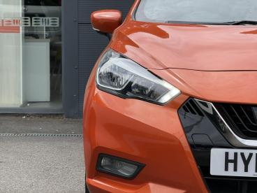 SPOTICAR Nissan Micra 0.9 Ig-t Tekna Euro 6 (s/s) 5dr Used Car - City Car Petrol Orange - Watford - 1200616720_3