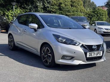 SPOTICAR Nissan Micra 1.0 Ig-t Acenta Xtron Euro 6 (s/s) 5dr Used Car - City Car Petrol Silver - Colwyn Bay - 1200618698_1