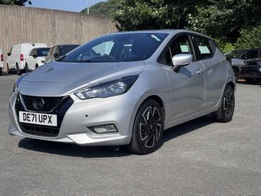 SPOTICAR Nissan Micra 1.0 Ig-t Acenta Xtron Euro 6 (s/s) 5dr Used Car - City Car Petrol Silver - Colwyn Bay - 1200618698_3