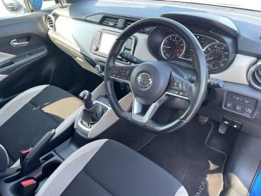 SPOTICAR Nissan Micra 1.0 Ig-t Tekna Euro 6 (s/s) 5dr Used Car - City Car Petrol Blue - Ross-on-wye - 1200618843_4