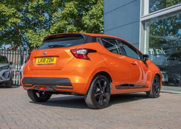 SPOTICAR Nissan Micra 0.9 Ig-t Acenta Euro 6 (s/s) 5dr Used Car - City Car Petrol Orange - Aldershot - 1200622626_4