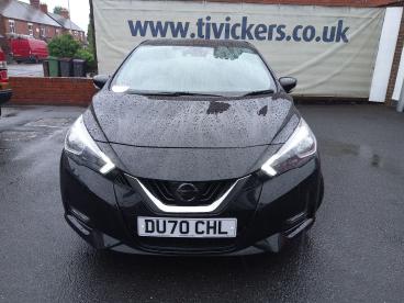 SPOTICAR Nissan Micra 1.0 Dig-t Acenta Euro 6 (s/s) 5dr Used Car - City Car Petrol Black - Telford - 1200628603_4