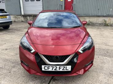 SPOTICAR Nissan Micra 1.0 Ig-t Tekna Euro 6 (s/s) 5dr Used Car - City Car Petrol Red - Pontypridd - 1200632699_2