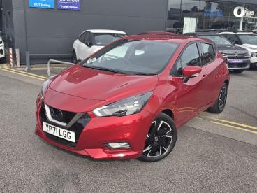 SPOTICAR Nissan Micra 1.0 Ig-t Acenta Euro 6 (s/s) 5dr Used Car - City Car Petrol Red - Wakefield - 1200639225_2