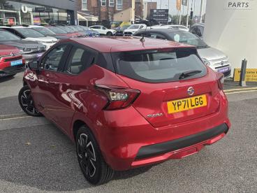 SPOTICAR Nissan Micra 1.0 Ig-t Acenta Euro 6 (s/s) 5dr Used Car - City Car Petrol Red - Wakefield - 1200639225_3