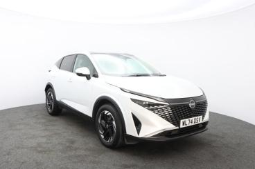 SPOTICAR Nissan Qashqai 1.3 Dig-t Mhev N-connecta Euro 6 (s/s) 5dr Used Car - Suv Hybrid White - Truro - 1200535392_1