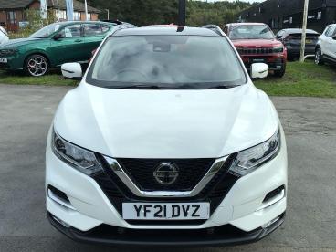 SPOTICAR Nissan Qashqai 1.3 Dig-t N-connecta Dct Auto Euro 6 (s/s) 5dr Used Car - Suv Petrol White - Swansea - 1200543996_2